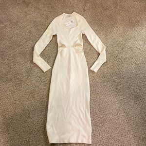 Abercrombie & Fitch cut out sweater dress